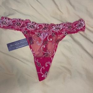 NWT Rigby and Peller Thong size Large